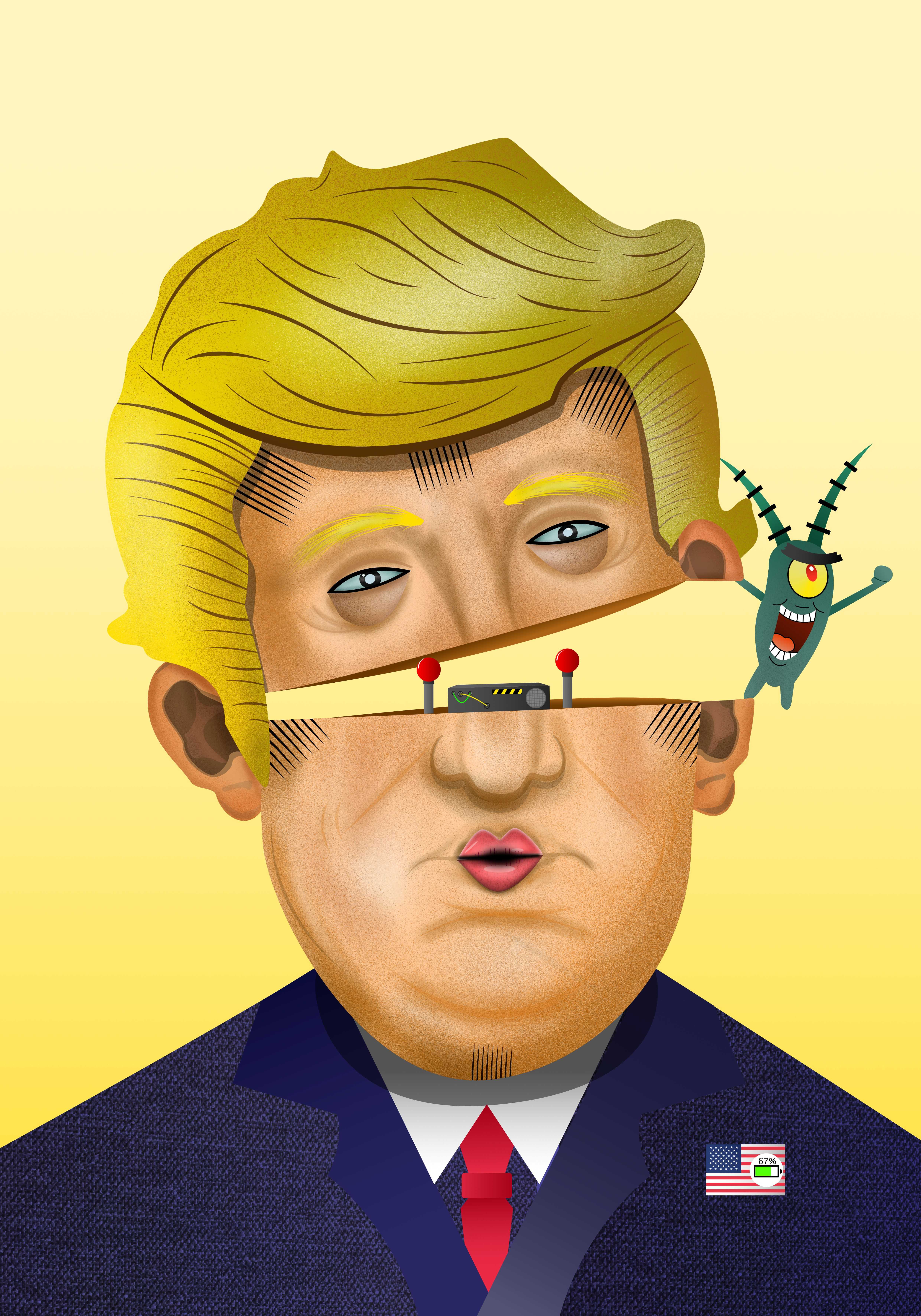 Trump Illustration